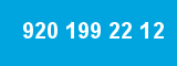 920 199 22 12